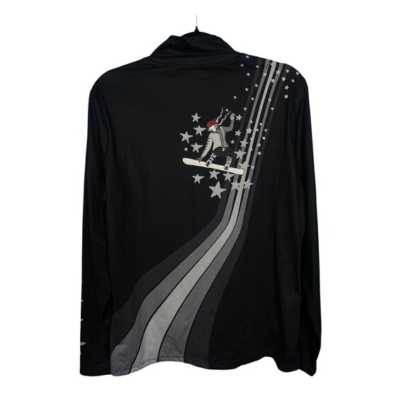 NWT Krimson Klover Women's XL Powder Days Baselayer Top Black MSRP$129 - Picture 4 of 16